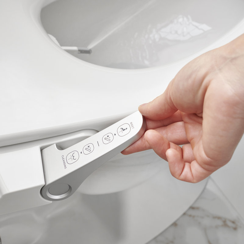 American Standard AquaWash Elongated Toilet Seat Bidet & Reviews Wayfair